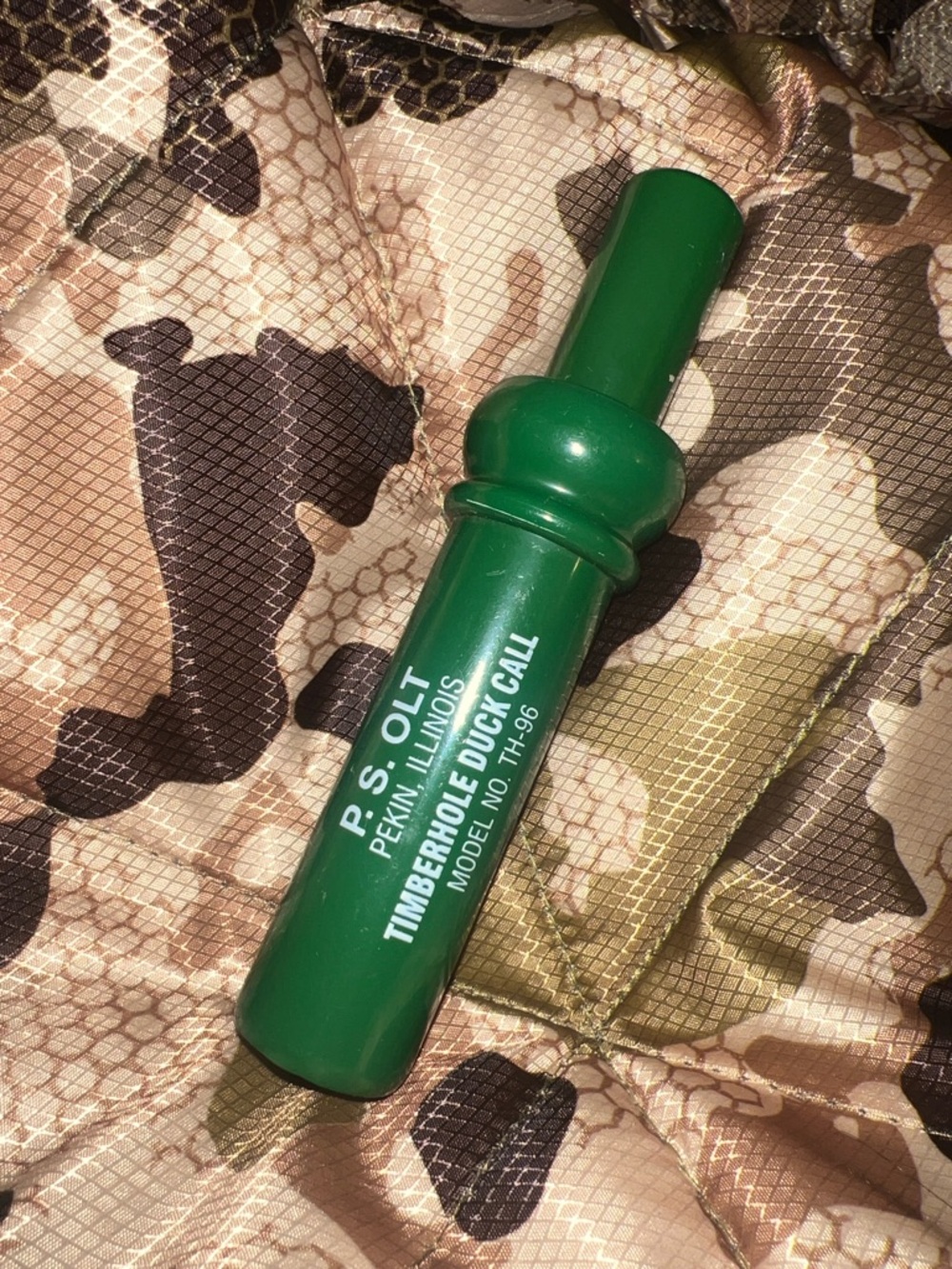 P.S. Olt Timberhole Duck Call in Green